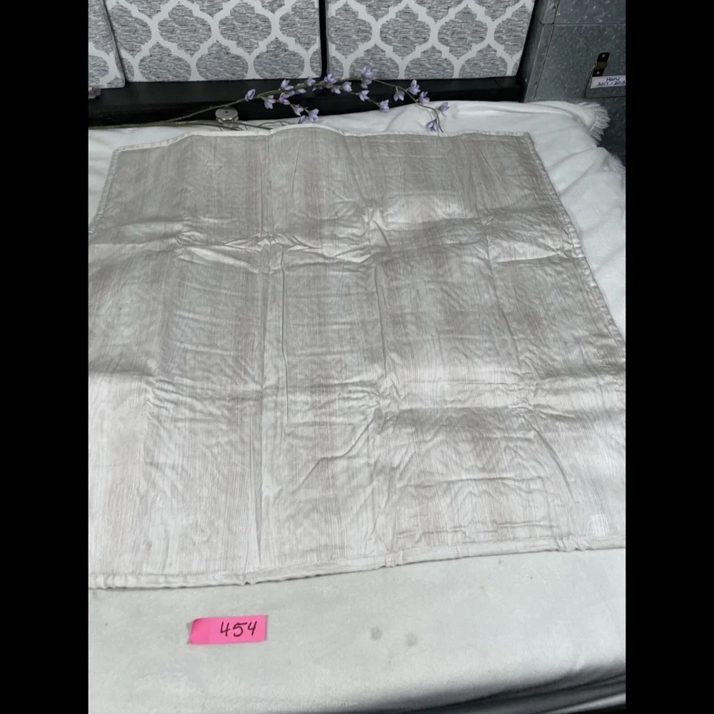 NIB Hotel Collection Woodrose Quilted (1 ) Euro European Pillow Sham‎ #454
